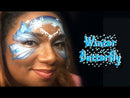 Face Paint Stencil Snowflakes - Bad Ass Mini Stencil - BAM 1038-2
