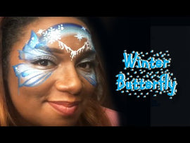 Face Paint Stencil Snowflakes - Bad Ass Mini Stencil - BAM 1038 - 0