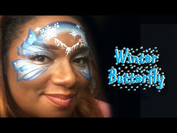 Face Paint Stencil Snowflakes - Bad Ass Mini Stencil - BAM 1038 - 0