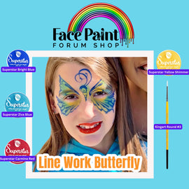 Superstar Face Paint - Carmine Red 128 - 16 grams Superstar